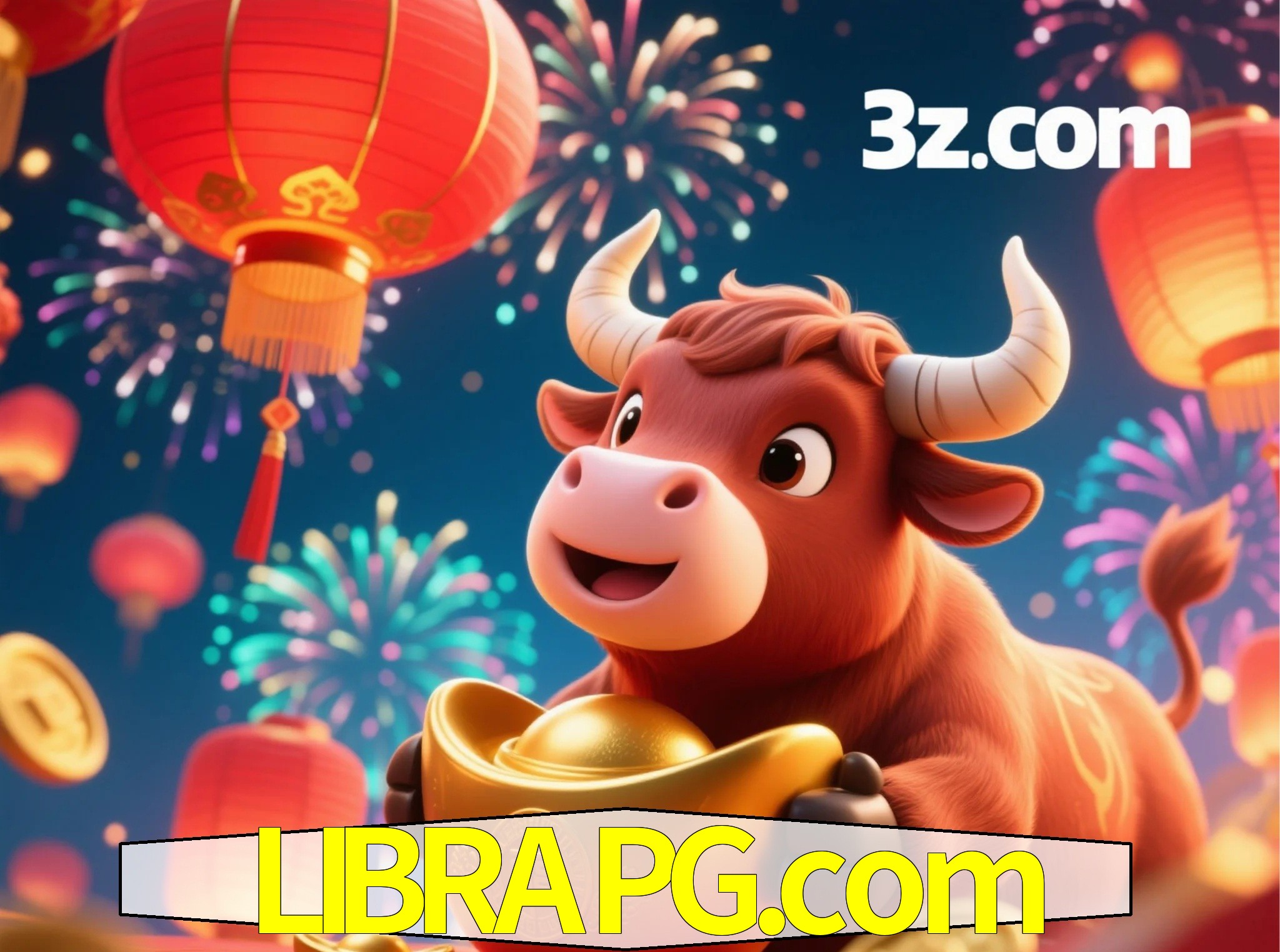 Slot machine 3D icon with number 7 and 1